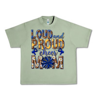 Oil Green loud and proud cheer mom Urban Heavy Tee - texasbilliewilder