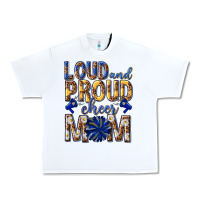 White loud and proud cheer mom Urban Heavy Tee - texasbilliewilder