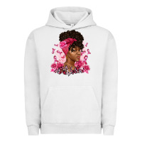 Pigment Lunar Rock breast cancer afro woman Urban Hoodie - Artiststas