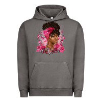 Pigment Tornado breast cancer afro woman Urban Hoodie - Artiststas