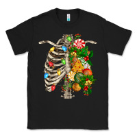 Black skeleton chest christmas Classic Tee - FaDigitalArtStudio