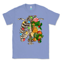 Colony Blue skeleton chest christmas Classic Tee - FaDigitalArtStudio