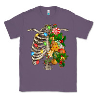 Lavender skeleton chest christmas Classic Tee - FaDigitalArtStudio