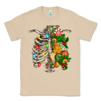 Mushroom skeleton chest christmas Classic Tee - FaDigitalArtStudio