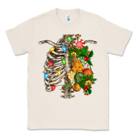 Natural skeleton chest christmas Classic Tee - FaDigitalArtStudio