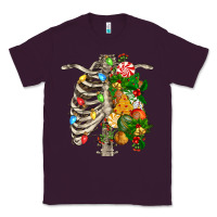 Plum skeleton chest christmas Classic Tee - FaDigitalArtStudio