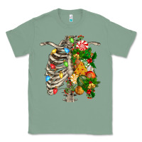Sage skeleton chest christmas Classic Tee - FaDigitalArtStudio