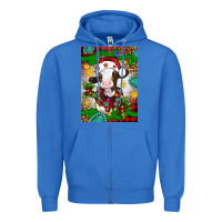 True Royal christmas cow air freshener Zipper Hoodie - Artiststas
