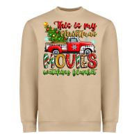 Mushroom this is my christmas movies watching blanket Heavyweight Sweatshirt - Zillion Design Studio