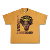 Peanut Butter 1865 juneteenth black women Urban Heavy Tee - BarkalooDesign