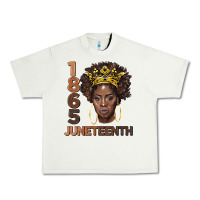 Pistachio 1865 juneteenth black women Urban Heavy Tee - BarkalooDesign
