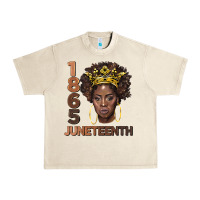 Sandshell 1865 juneteenth black women Urban Heavy Tee - BarkalooDesign
