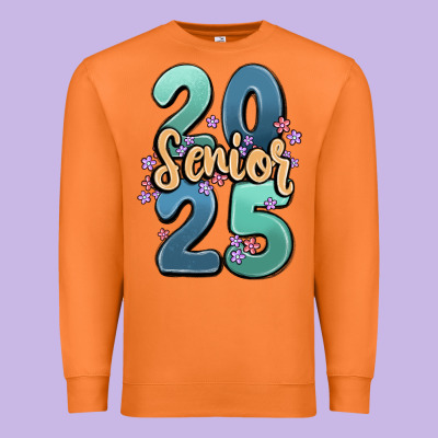 Senior 2025 Premium Sweatshirt Designed By Maliassmallbusiness