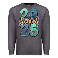 Charcoal Heather senior 2025 Premium Sweatshirt - MaliasSmallBusiness