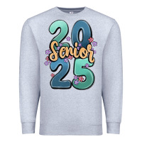 Heather Grey senior 2025 Premium Sweatshirt - MaliasSmallBusiness