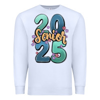 White senior 2025 Premium Sweatshirt - MaliasSmallBusiness