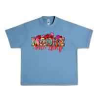 Pebble Blue madre our lady Urban Heavy Tee - texasbilliewilder