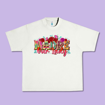 Madre Our Lady Urban Heavy Tee Designed By Texasbilliewilder