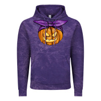Cloud Purple Jack O' Lantern Halloween Pumpkin Vintage Hoodie - RanaPortraitStore