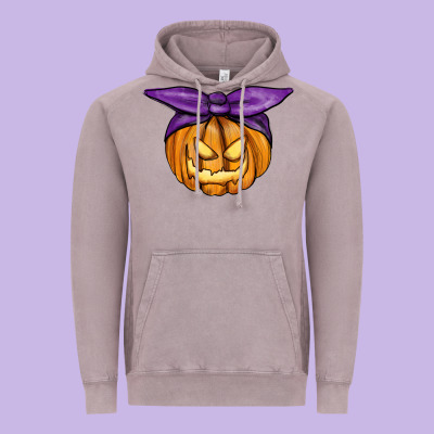 Vintage Hoodie Jack O' Lantern Halloween Pumpkin