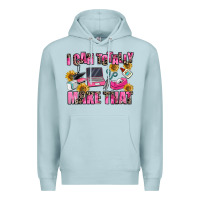 Blue Mist i can totally make that Premium Hoodie - MaliasSmallBusiness