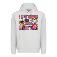 Dove Grey i can totally make that Premium Hoodie - MaliasSmallBusiness