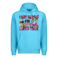 Ocean Blue i can totally make that Premium Hoodie - MaliasSmallBusiness