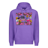 Purple i can totally make that Premium Hoodie - MaliasSmallBusiness
