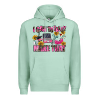 Seafoam i can totally make that Premium Hoodie - MaliasSmallBusiness