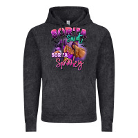 Vintage Black Sorta sweet sorta spooky sneaker and heel afro wom Vintage Hoodie - RanaPortraitStore