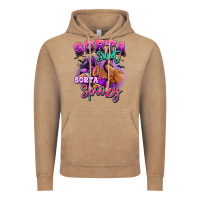 Vintage Coffee Sorta sweet sorta spooky sneaker and heel afro wom Vintage Hoodie - RanaPortraitStore