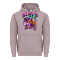 Vintage Zinc Sorta sweet sorta spooky sneaker and heel afro wom Vintage Hoodie - RanaPortraitStore