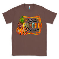 Chestnut hello pumpkin season Classic Tee - RacoonDesign