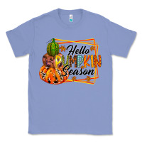 Colony Blue hello pumpkin season Classic Tee - RacoonDesign