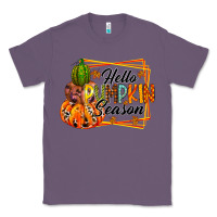 Lavender hello pumpkin season Classic Tee - RacoonDesign