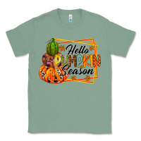 Sage hello pumpkin season Classic Tee - RacoonDesign