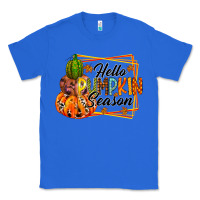 True Royal hello pumpkin season Classic Tee - RacoonDesign
