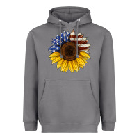Storm american flag sunflower Heavyweight Hoodie - Jasminsmagicworld