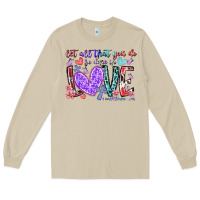 Mushroom let all that you do be done in love Long Sleeve Tee - RacoonDesign