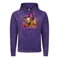 Cloud Purple Spooky Goat Vintage Hoodie - RanaPortraitStore
