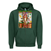 Sports Green christmas goat air freshener Zipper Hoodie - Artiststas