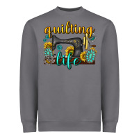 Storm quilting life western Heavyweight Sweatshirt - texasbilliewilder