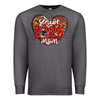 Charcoal Heather senior 2025 mom football Premium Sweatshirt - MaliasSmallBusiness