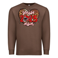 Senior 2025 Mom Football Premium Sweatshirt | Teevron
