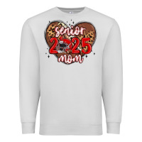 Dove Grey senior 2025 mom football Premium Sweatshirt - MaliasSmallBusiness
