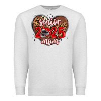 Oatmeal Heather senior 2025 mom football Premium Sweatshirt - MaliasSmallBusiness