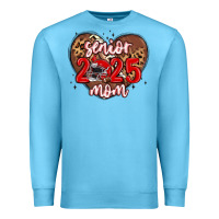 Ocean Blue senior 2025 mom football Premium Sweatshirt - MaliasSmallBusiness