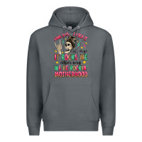 Rock some days i rock it some days it rocks me Premium Hoodie - MaliasSmallBusiness