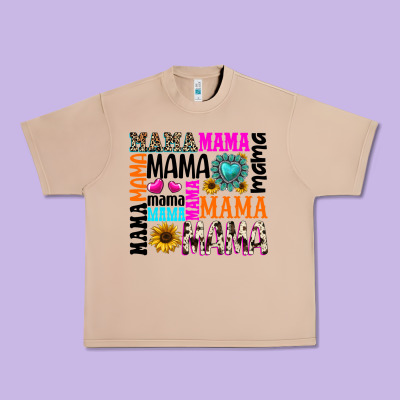 Mama Gemstone Sunflower Urban Heavy Tee Designed By Texasbilliewilder