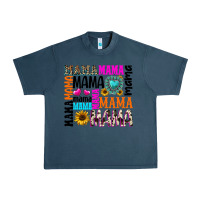 Midnight Navy mama gemstone sunflower Urban Heavy Tee - texasbilliewilder